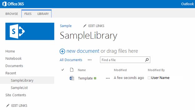 document will be added your library 